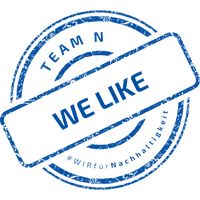 Stempel WE LIKE blau.png